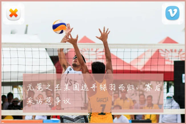 无冕之王某国选手铩羽而归，赛后采访惹争议